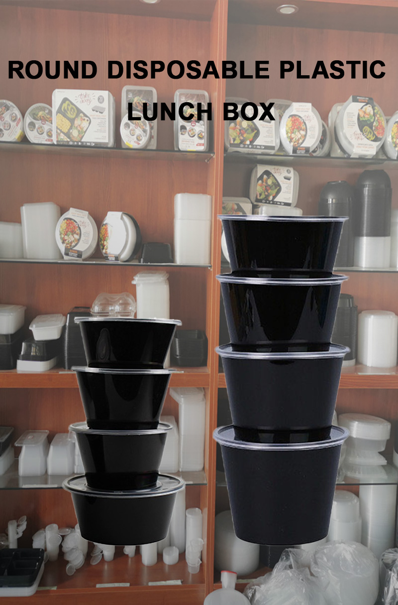 Biodegradable Disposable, Reusable Microwave Containers, Hot Soup Packaging, Meal Prep Noodle Bowl Lunch Box