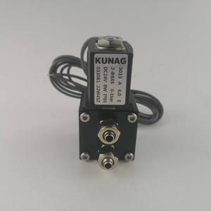 Válvula Solenoide KUNAG 3013 A 6.0 E DC24V 8W, Puerto de 1/4 pulg. para Tubo de 8x6mm, Control Electro-Neumático de Agua - Product Image 1