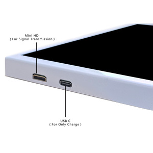 PC trường hợp bảng điều khiển hiển thị tự làm màn hình TFT LCD Monitor mipi 8inch 1280x800 trường hợp máy tính Fan CPU GPU thứ cấp màn hình cho H9 Đen - Product Image 5