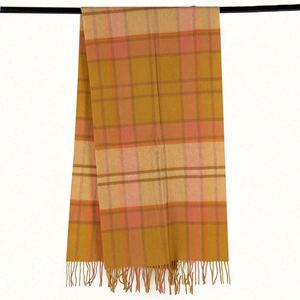 Écharpes en cachemire de luxe à prix réduit, châle long en jacquard pour femmes - Product Image 2