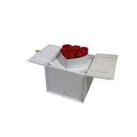 Double Lift Flower Geschenk box Valentinstag Muttertag Schokolade Geschenk box