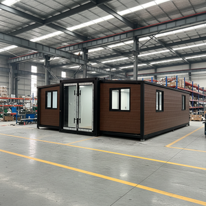 Casas Modulares Portátiles de Lujo, Contenedor de Acero Expandible de 20 pies/40 pies, Villas Pequeñas de 1-4 Dormitorios, Viviendas Prefabricadas de Lujo - Product Image 1
