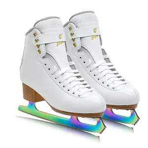 GRAF AROSA 4.0 mm High Precision Carbon Steel Skates Synthetic Leather Super Fiber Inner Lining Ice Skating Shoes Asia Only