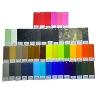 Lot de couteaux et fourchettes en G10 de Damas, plusieurs couleurs, avec poignée en G10 jaune, rouge, bleu, noir et camouflage