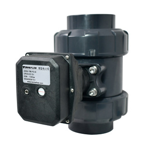 Vanne à boisseau sphérique électrique Tongheflow 1 pouce UPVC à union vraie, résistante aux acides et aux alcalis, pour le contrôle des fluides - Product Image 5