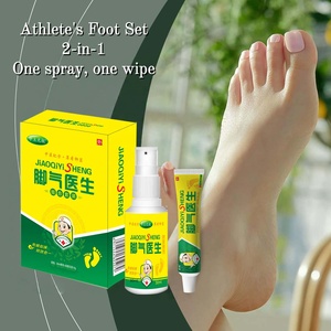 Set Combinado <span class=keywords><strong>para</strong></span> el Cuidado de los <span class=keywords><strong>Pies</strong></span> al por Mayor de Fábrica: Spray y <span class=keywords><strong>Crema</strong></span>, Alivia la Picazón, el Mal Olor, la Sudoración Excesiva y Otros Malestares en los <span class=keywords><strong>Pies</strong></span> - Product Image 1