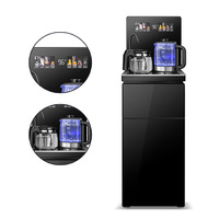 Machine automatique de bar à thé à chargement par le bas/distributeur d'eau chaude froide avec refroidissement par compresseur