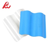 Matériaux De Toiture en plastique/Maison Moderne Plans PVC Feuille de Toit/Roundwave Conception de Toit