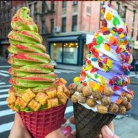 Machine à glace molle professionnelle à une tête, électrique, à poser sur comptoir, écoénergétique
