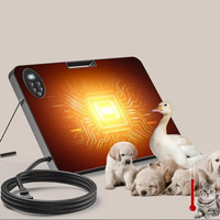 Plaque chauffante isolante pour élevage d'animaux, température constante, contrôle automatique de la température pour poussins, chats et chiens