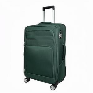 Wholesale Fashionable Expandable Soft Handle PP Simple Carry Luggage Removable 4-<b>Wheel</b> Spinner <b>Wheels</b> Big Capacity Waterproof - Product Image 1