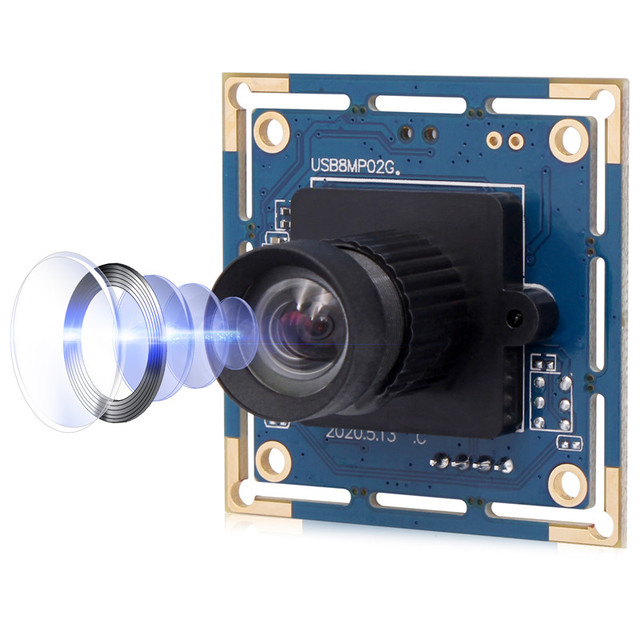 OEM ELP OTG UVC 8 megapixel usb camera free driver Plug & Play mini no distortion USB Camera Module with Sony IMX179 Sensor