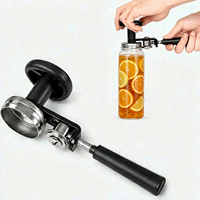 Scelleuse manuelle de canettes 55 mm, outil de sertissage portable pour canettes en plastique PET, poignée antidérapante, idéal pour les canettes de boissons, de lait, de thé, de café froid et de jus