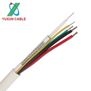 Câble extérieur étanche en PVC CCTV <span class=keywords><strong>coaxial</strong></span> RG59 + 2C 3C-2V <span class=keywords><strong>bande</strong></span> <span class=keywords><strong>passante</strong></span> SYV-75-3 RG59 + 2C avec gaine étanche - Product Image 4