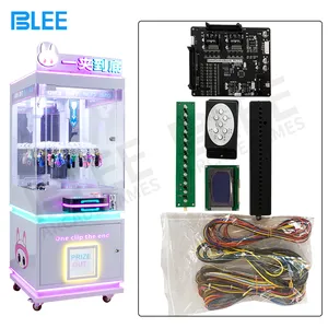 Coin Operated Win Prize Game Machine Motherboard Wire Harness DIY Lucky Wheel Gift Clamp Machine Kit