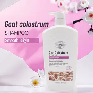 Logo personnalisé marque privée OEM Shampooing Chameau lisse et lumineux Protéine de lait de chèvre biologique