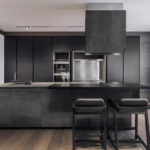 Armoire de <span class=keywords><strong>cuisine</strong></span> en bois de style classique Base d'évier de taille personnalisée modulaire simple double porte MDF Meuble de <span class=keywords><strong>cuisine</strong></span> - Product Image 1