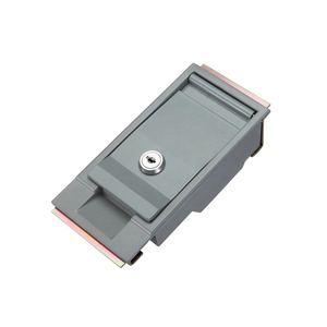 Serrures de mécanisme de sous-station électrique en alliage d'aluminium gris durable HJ antivol <span class=keywords><strong>clé</strong></span> déverrouillage boîte transformateur serrure d'avion - Product Image 1