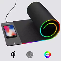 Bantalan Mouse isi daya nirkabel baki peta Avenger Shenzhen 4Xl dunia besar mousepad dengan tikar pengisian