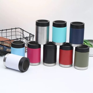 Enfriador <span class=keywords><strong>de</strong></span> Latas <span class=keywords><strong>de</strong></span> Acero Inoxidable 304 <span class=keywords><strong>de</strong></span> 12 oz con Diseño Camuflado, Aislamiento al Vacío <span class=keywords><strong>de</strong></span> Doble Pared, Porta Latas <span class=keywords><strong>de</strong></span> <span class=keywords><strong>Cerveza</strong></span>, Resistente al Sudor, para Bebidas al Aire Libre - Product Image 5