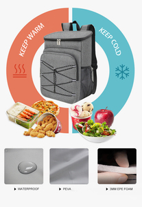 <span class=keywords><strong>Mochila</strong></span> Nevera Personalizada con Logotipo, Bolsa Térmica Impermeable para Almuerzo, <span class=keywords><strong>Picnic</strong></span>, Camping y Actividades al Aire Libre - Product Image 6