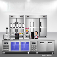 110V/60Hz Mousse Porte Chef Base Viande Pizza Workbench Congélateur