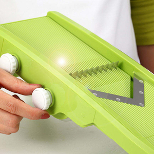 Cortador de Frutas Manual Ergonómico de Acero Inoxidable, Ajustable, Color Verde, para Cocina, de Plástico, para Uso Doméstico, a Bajo Precio - Product Image 6