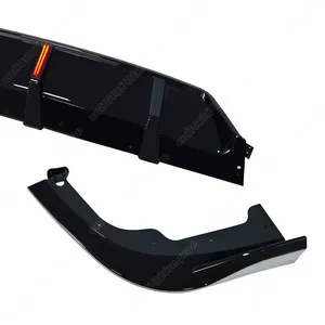 Difusor de Parachoques Trasero con Luces LED para BMW G05 M50i M50d M60i M60d 40i M Sport 2020 2021 2022 2023 2024 2025, Accesorios para Carrocería - Product Image 6