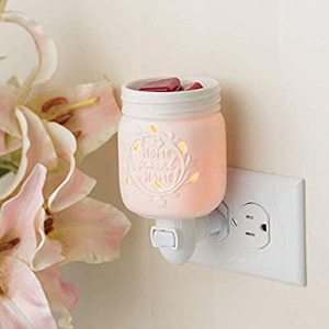 Ceramic <strong>Fragrance</strong> <strong>Oil</strong> <strong>Burner</strong> Mason Jar Illumination <strong>Fragrance</strong> Warmer - Product Image 3