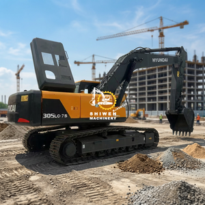 Hyundai 305LC Used Excavator Cummins C8.3-C Engine Original <b>Paint</b> 1.38m³ Bucket Capacity Korea Brand 220lc 300lc For Sale - Product Image 1