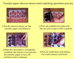 Giáng Sinh Santa Claus Mẫu Tự Làm Bánh Sô Cô La Trang Trí Chèn Giấy Edilbe Để Nướng Giấy Sô Cô La - Product Image 6