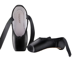 Scarpette da Danza Classica in Tela Comode e di Tendenza <span class=keywords><strong>con</strong></span> Fodera in Cotone, Suola Morbida e <span class=keywords><strong>Tacco</strong></span> Piatto per Ragazze - Product Image 6