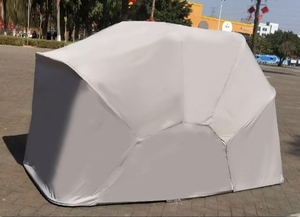 Tettoia Retrattile per <span class=keywords><strong>Moto</strong></span>, <span class=keywords><strong>Garage</strong></span> Pieghevole Portatile Personalizzato per Parcheggio Auto <span class=keywords><strong>con</strong></span> Design Impermeabile - Product Image 2