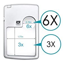 3x 6x आवर्धक कांच का नेतृत्व किया, प्रीमियम कार्ड प्रकार ताल - Product Image 2
