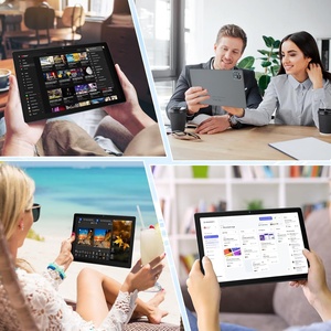 10.1 Inch 2 in 1 <b>Tablet</b> PC Dual <b>SIM</b> 12GB RAM 256GB ROM WiFi Keyboard Leather Case Stylus Pen Android 14 Waterproof Business Use - Product Image 6