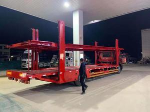 Camion porte-voitures 5 voitures, <span class=keywords><strong>remorque</strong></span> porte-voitures <span class=keywords><strong>pas</strong></span> chère, transport de voitures, semi-<span class=keywords><strong>remorque</strong></span> - Product Image 2
