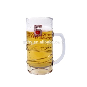 Chope à bière allemande en <span class=keywords><strong>verre</strong></span> <span class=keywords><strong>de</strong></span> 500 ml (demi-litre) - Product Image 1