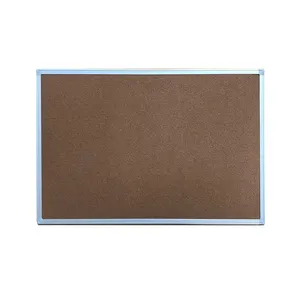 制造商定制软木板，带铝框装饰告示板，用于学校家庭和办公室墙壁