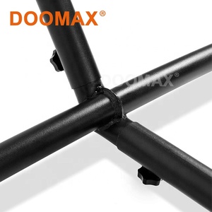 Hamaca <span class=keywords><strong>de</strong></span> lona colorida con soporte, marco <span class=keywords><strong>de</strong></span> Metal, gran oferta - Product Image 4