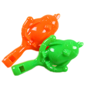 Direkt Spielzeug Hersteller Werbe Günstige <span class=keywords><strong>Mini</strong></span> Kunststoff Spielzeug Schleuder Mit Pfeife - Product Image 3