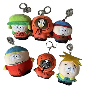 미국 밴드 사우스 파크 키 체인 펜던트 Kyle Cartman Kennstein 플러시 장난감 사우스 파크 키 체인 도매