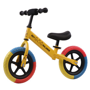 Nouveau Vélo d'équilibre pour enfants le plus vendu avec cadre en fer et roues gonflables, 12 pouces, deux roues, pour les 2-8 ans - Product Image 4