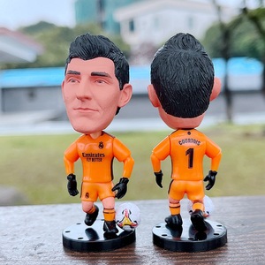 Figura de PVC con Temática de Fútbol, Personajes de Dibujos Animados: Ben Zema, Haaland, Vinicius, <span class=keywords><strong>CR7</strong></span>, Neymar, Jamal, Mbappe, con Logotipo Impreso - Product Image 2
