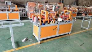 Machine de laminage de film pour profilés de fenêtres et de portes en aluminium à rupture de pont thermique, contrôlée par PLC, <span class=keywords><strong>MAG</strong></span> APL-300, moteur pour profilés irréguliers - Product Image 4