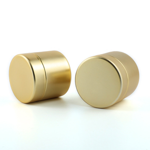 Hot bán luxury3.5g 3oz 100g 50G Vàng lọ kem thủy tinh với nắp vặn - Product Image 5