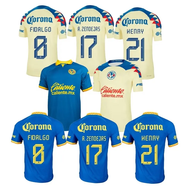 23/24 camisetas de futbol Mỹ fidalgo mô hình mới Mexico Câu lạc bộ bóng đá Henry hàng đầu Thái Lan chất lượng bóng đá Jersey