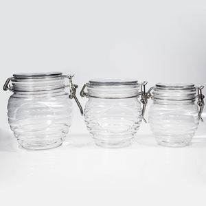 Pot de stockage hermtique 600ml 20 oz, en plastique, en forme de crochet vide, logo personnalisé, avec haut à clip - Product Image 6