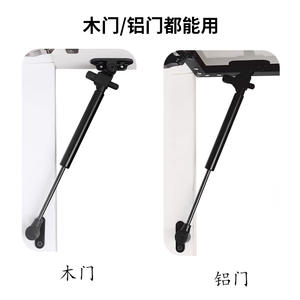 ประตูกระจกกรอบอลูมิเนียมพร้อมแกนรองรับแก๊สปรับได้อิสระและระบบรองรับไฮดรอลิกดูดซับแรงกระแทก - Product Image 2