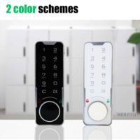 Cerradura Digital de Metal Plateado Personalizada de Fábrica para Armario de Spa, Casillero de Vestuario, Control de Acceso con Contraseña Antirrobo