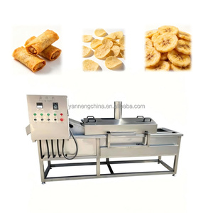 Freidora Continua Económica de Alta Productividad para Chips de Plátano y Nuggets, Freidora para Freír Continuamente Cacahuetes, Nueva, Digital, Hecha en China - Product Image 1